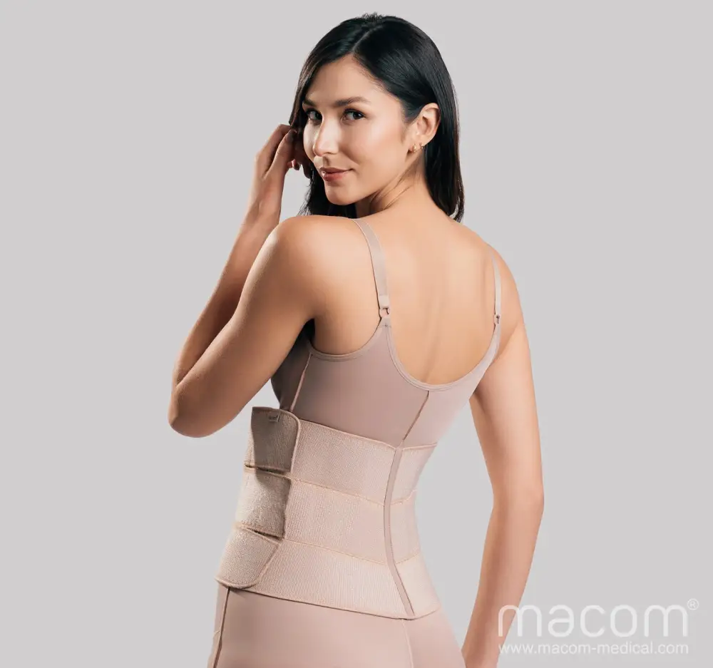 Adjustable 3 Panel Abdominal Binder - Image 4